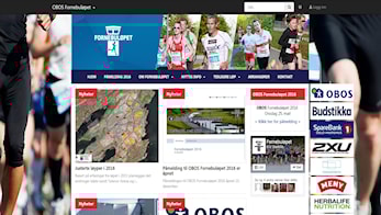 Endelig oppe med ny nettside